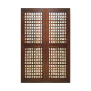 Capiz Window Classic Canvas Print from the Sinauna Collection - 20" x 30"