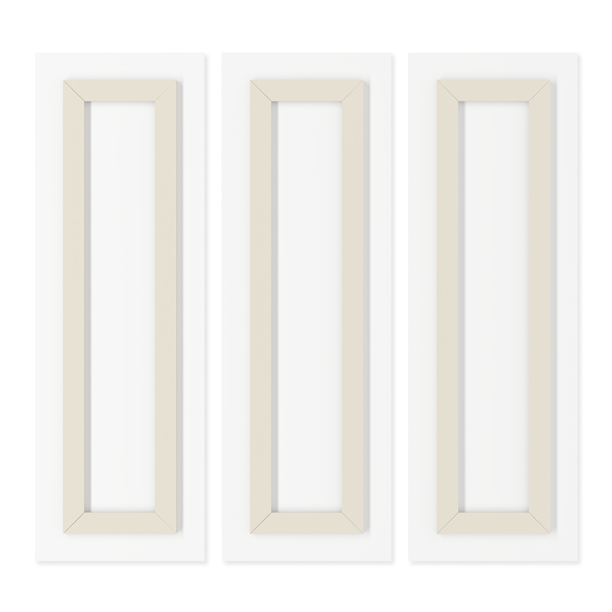 Nostalgic Echoes: Filipino Heritage Window Philippines Capiz Acrylic Prints (Triptych) - Image 2