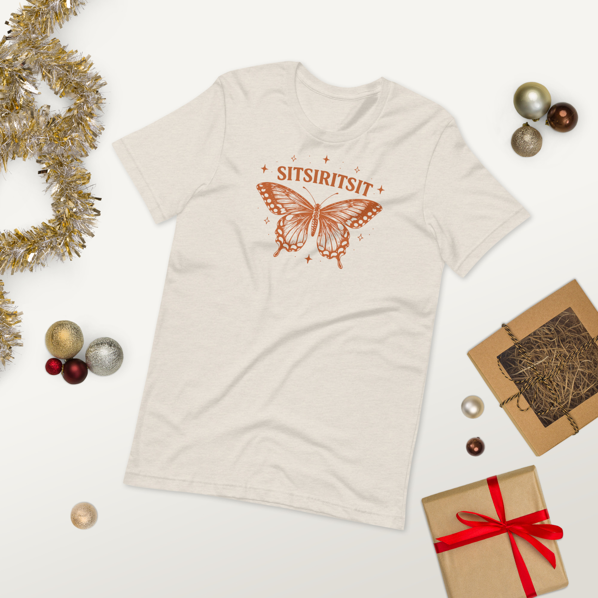 SITSIRITSIT Unisex Butterfly t-shirt Pasalubong Balikbayan Box Gift - Image 3