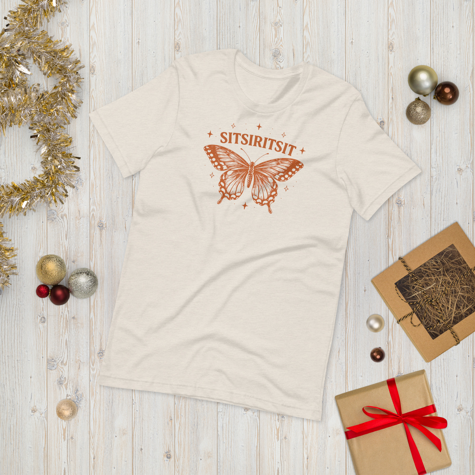 SITSIRITSIT Unisex Butterfly t-shirt Pasalubong Balikbayan Box Gift - Image 2
